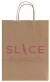 Merch Outfitters - Example of Custom Backpacks & Custom Bags - Kraft paper bag with custom printing
