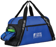 Merch Outfitters - Example of Custom Backpacks & Custom Bags - workout bag with custom print