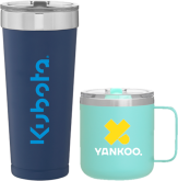 Merch Outfitters - Example of Custom Drinkware & Branded Water Bottles - custom printed travel cups